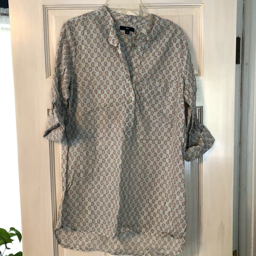 tunic paisley print